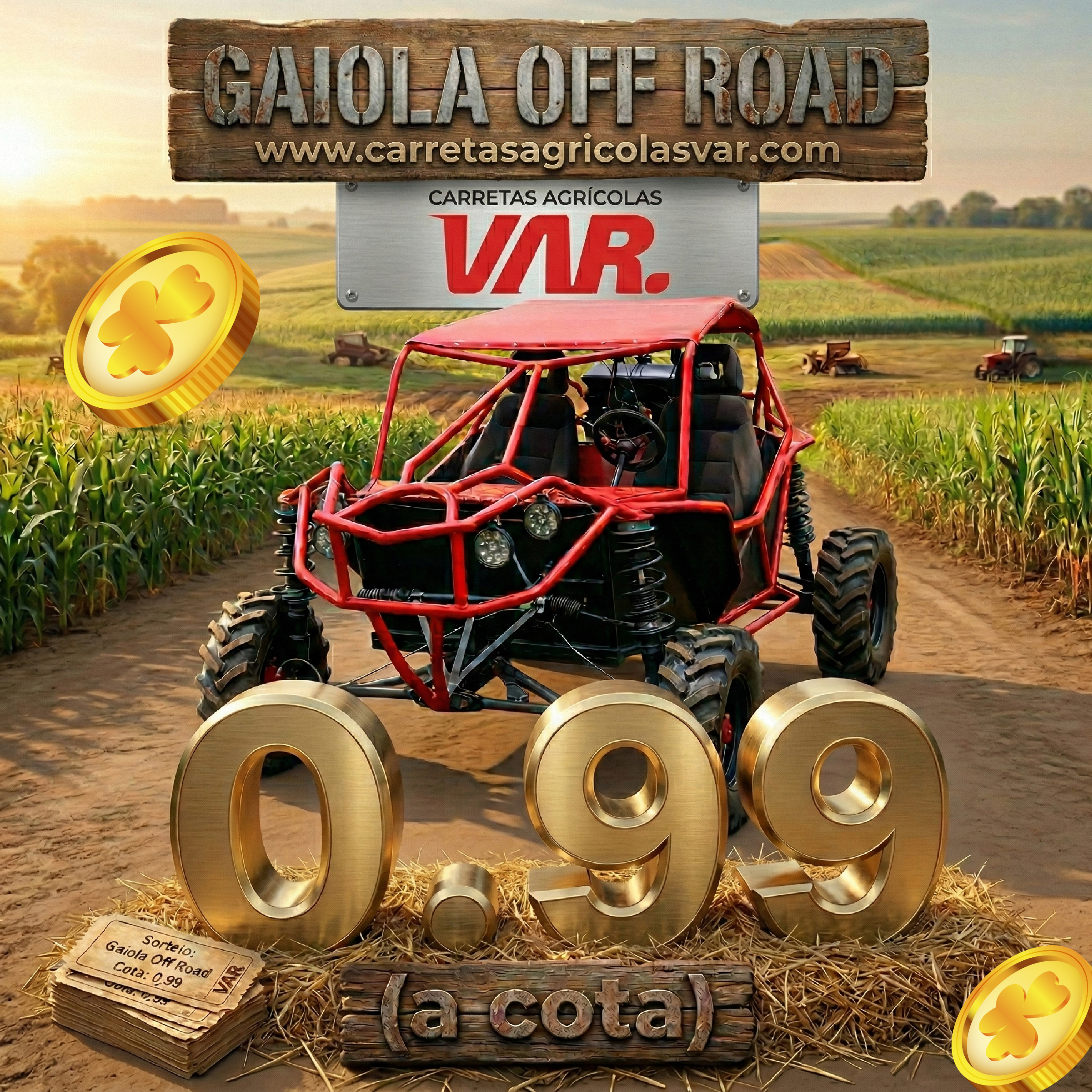 gaiola off road